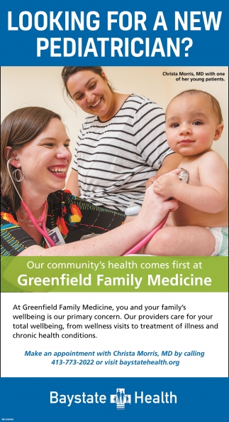 Greenfield Family Medicine Baystate Health Foundation Springfield Ma