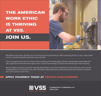 Join Us Valley Steel Stamp Inc