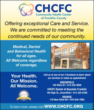 Offering Exceptional Care and Service, Community Health Center of ...