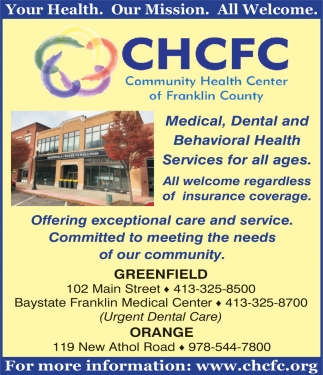 Your Health. Our Mission. All Welcome., Community Health Center of ...