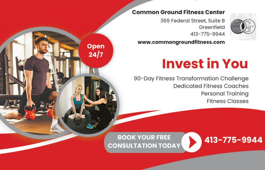 Invest In You, Common Ground Fitness Center, Greenfield, MA